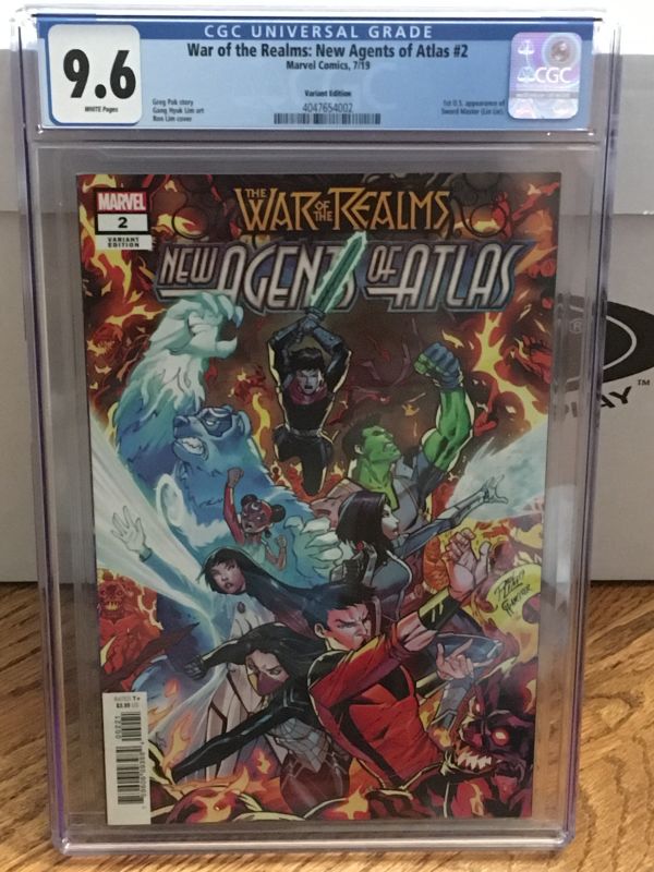 Image for War of the Realms: New Agents of Atlas #2 CGC 9.6