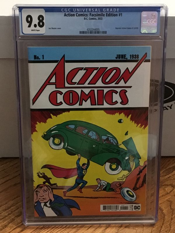 Image for Action Comics: Facsimile Edition #1 CGC 9.8