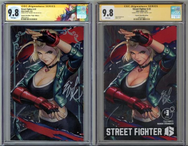 Image for STREET FIGHTER 6 #3 CAMMY SET CGC 9.8 SS SIGNED EJIKURE 2023 FANEXPO VARIANT