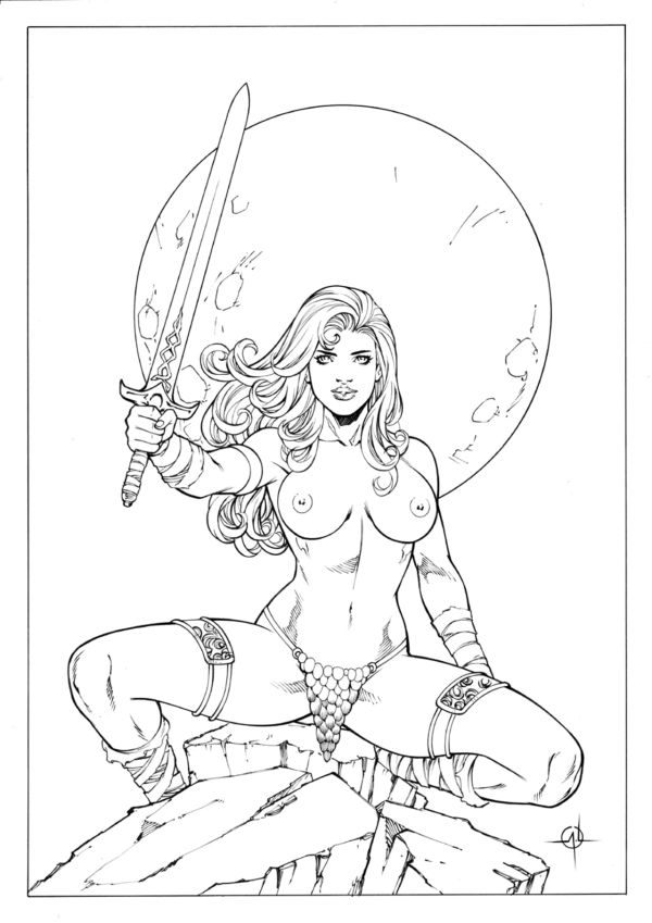 Image for Pin-Up Red Sonja NSFW