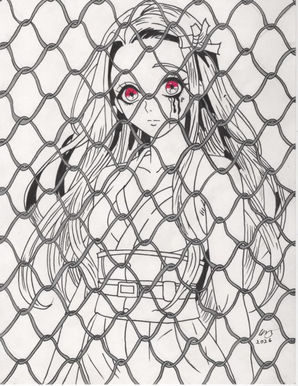 Image for Nezuko Kamado Ink Illustration