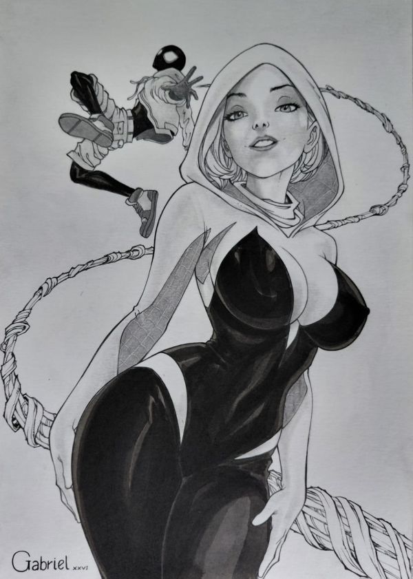 Image for  Spider Gwen  8.3” X 11.8”