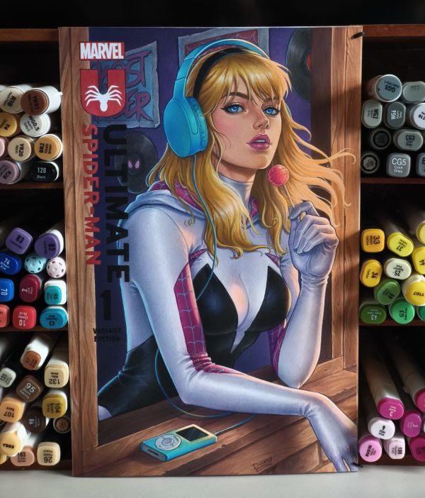 Image for Ultimate Spider-Man #1 Spider-Gwen Cover 