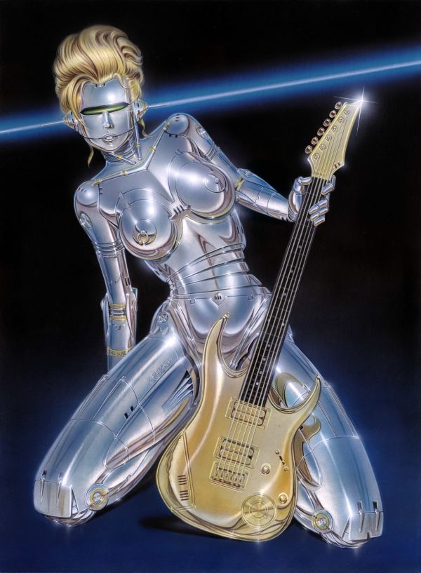 Image for Model 35. A tribute to Hajime Sorayama.