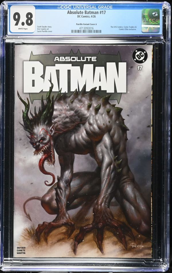 Image for Absolute Batman #17 Parrillo Variant CGC 9.8