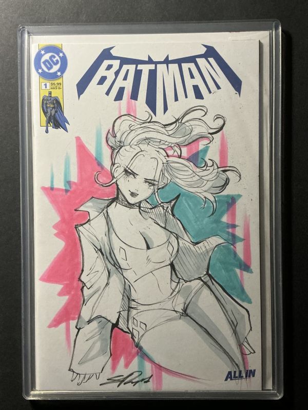 Image for Harley Quinn Sketch Cover by Sukesha Ray