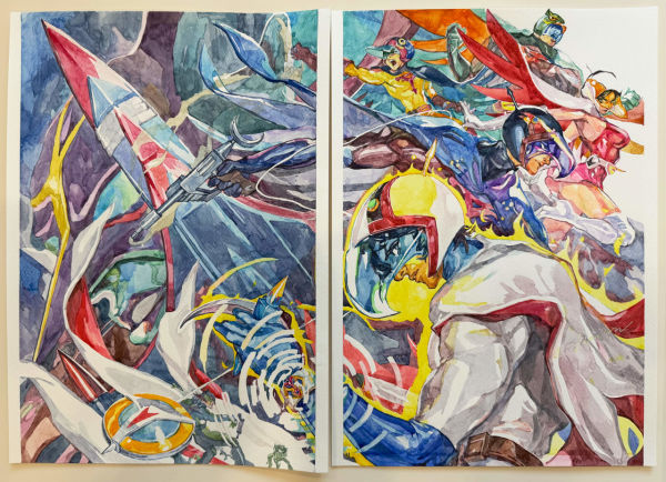 Image for Gatchaman #01 2024_Mad Cave Studios_Original Art