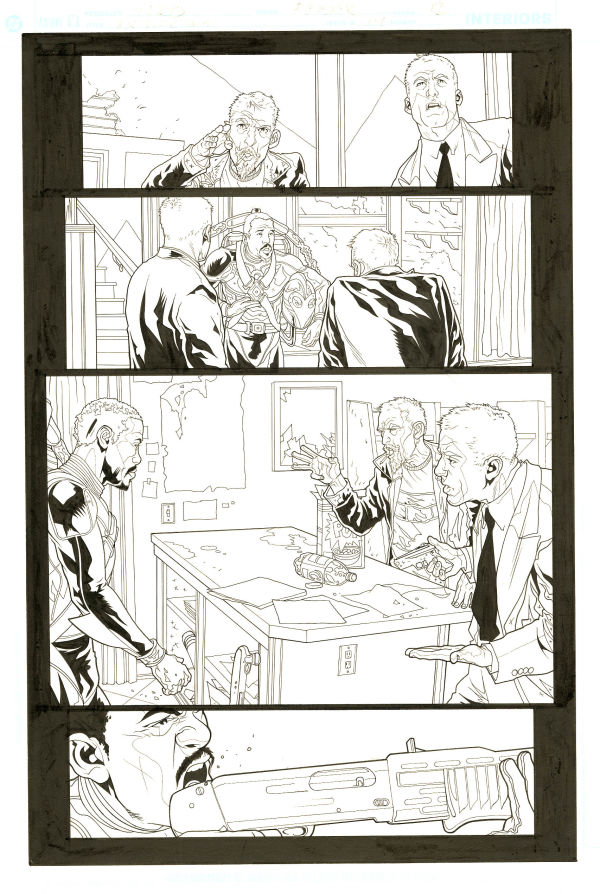 Image for Ex Machina #14 Page 12 Original Art by Tony Harris