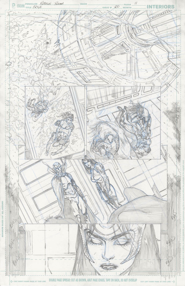 Image for Earth 2: World's End #20 Page 11 Original Art by Robson Rocha