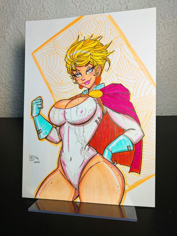 Image for Power Girl 9"12 by Eike