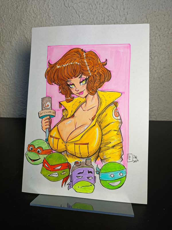 Image for 9"12 April O'Neil by Eike