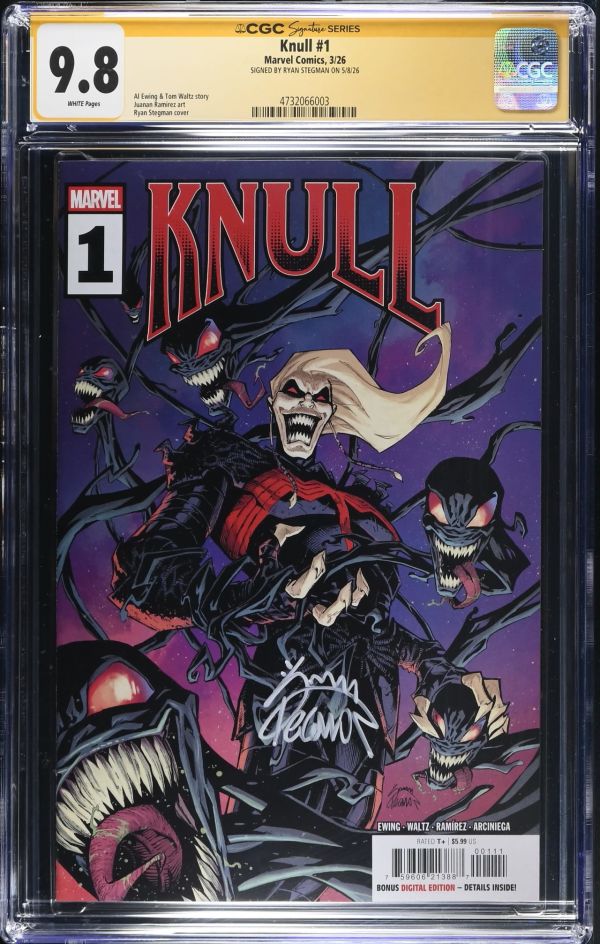 Image for Knull #1 CGC 9.8 Signed by Ryan Stegman