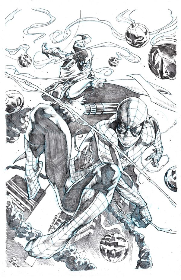 Image for Spider-Man and Green Goblin Original Art