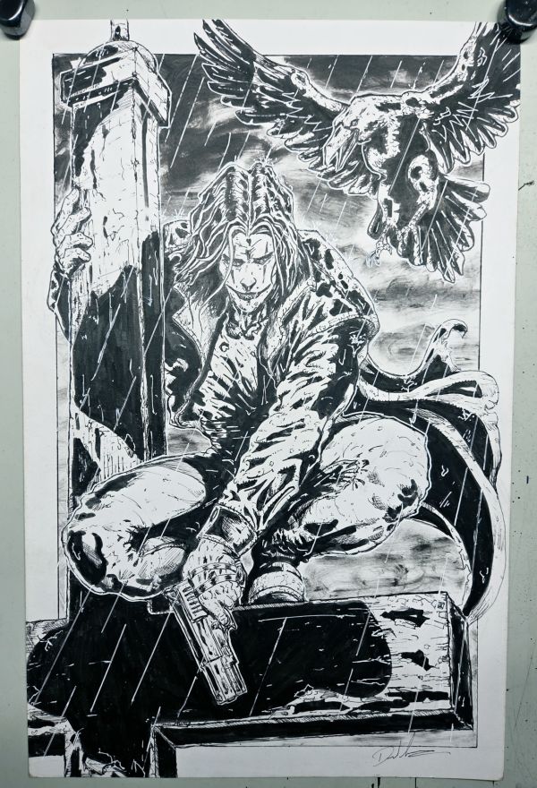 Image for The Crow 11x17 Signed by David Summey