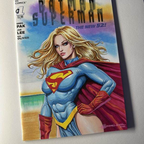 Image for Supergirl Sketch by Greg Horn