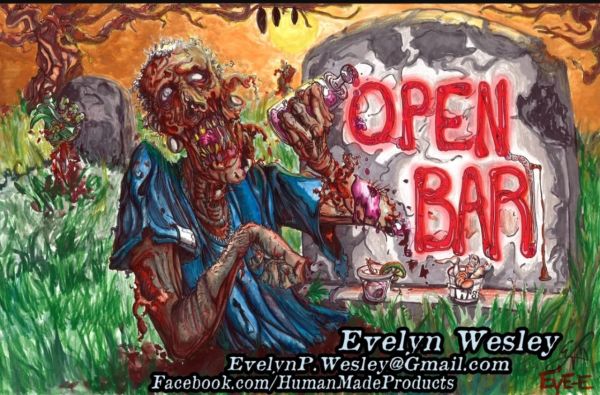 Image for Zombie Bar by Evelyn Wesley