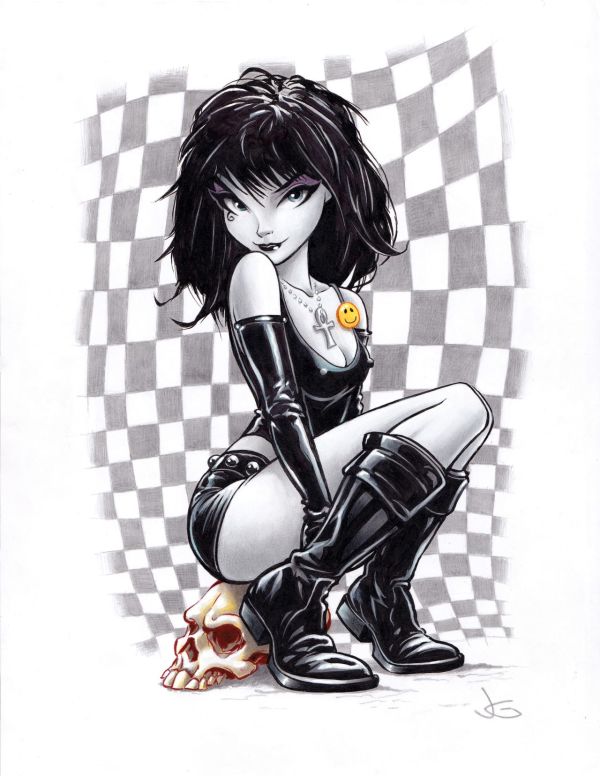 Image for Original Death of the Endless inspired Commission by Jack Gray 8.5x11