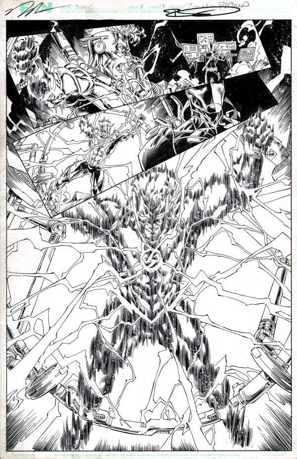 Image for Titans vol. 2 #11 page 17 by Brett Booth