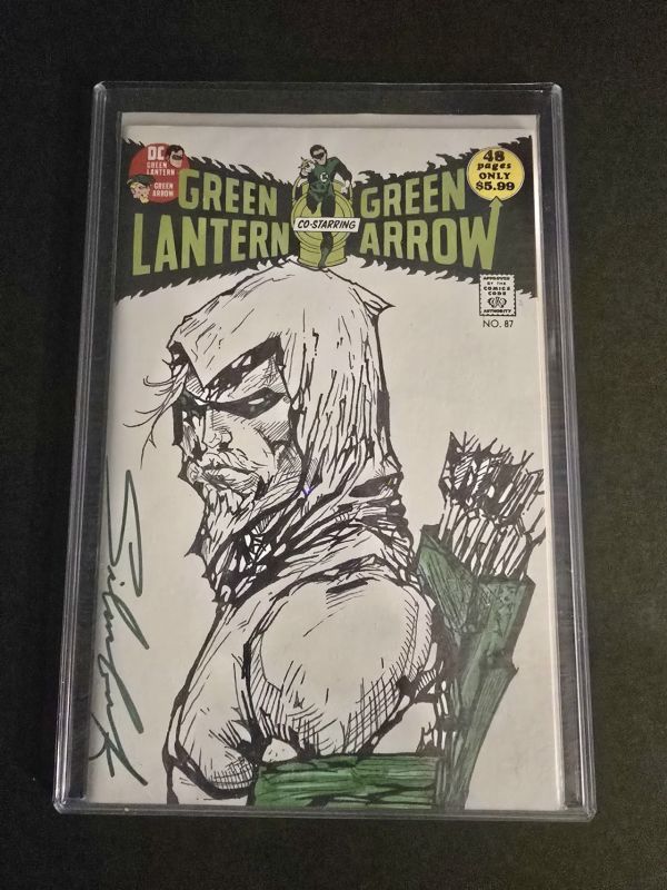 Image for Green Lantern/Green Arrow Green Arrow Sketch Cover