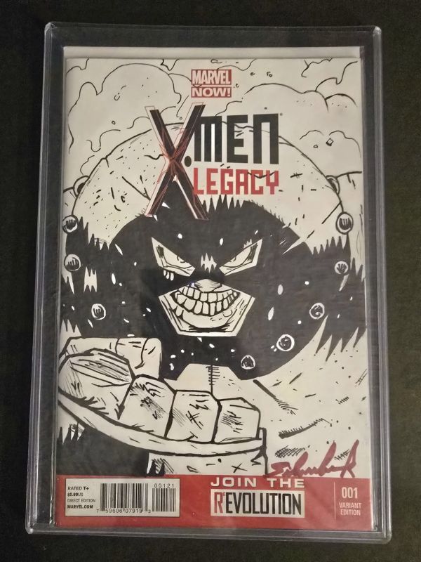 Image for X-Men Legacy #1 Juggernaut Sketch Cover