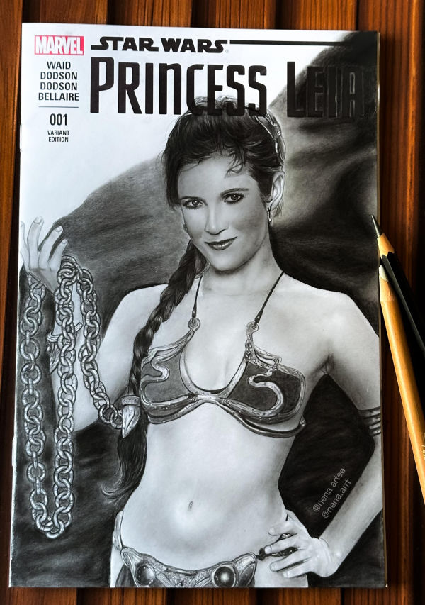 Image for Cover Variant Star Wars: Princess Read #001  by Nena arte