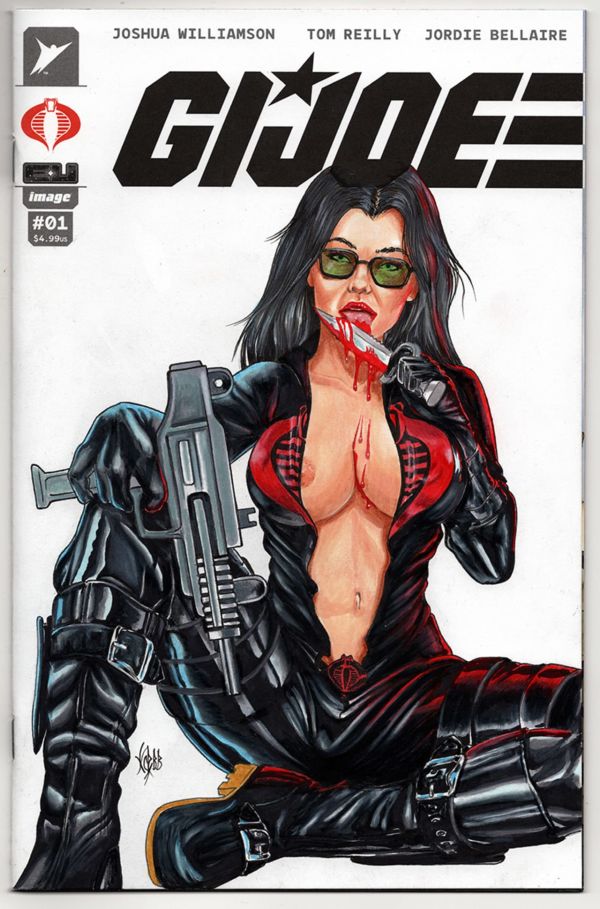 Image for GI Joe Baroness #1 Cover
