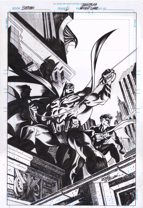 Image for Batman Variant Cover Art by Leo Castellani 
