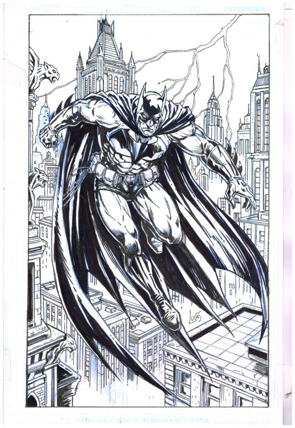 Image for Original Batman Variant Cover Art by Jorge Lucas 