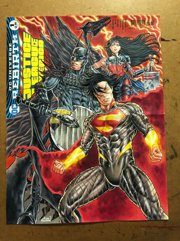 Image for Justice League Absolute Trinity Original Cover Art