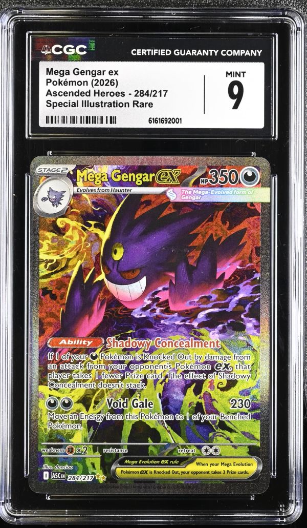 Image for Pokemon - Mega Gengar ex #284/217 CGC 9.0