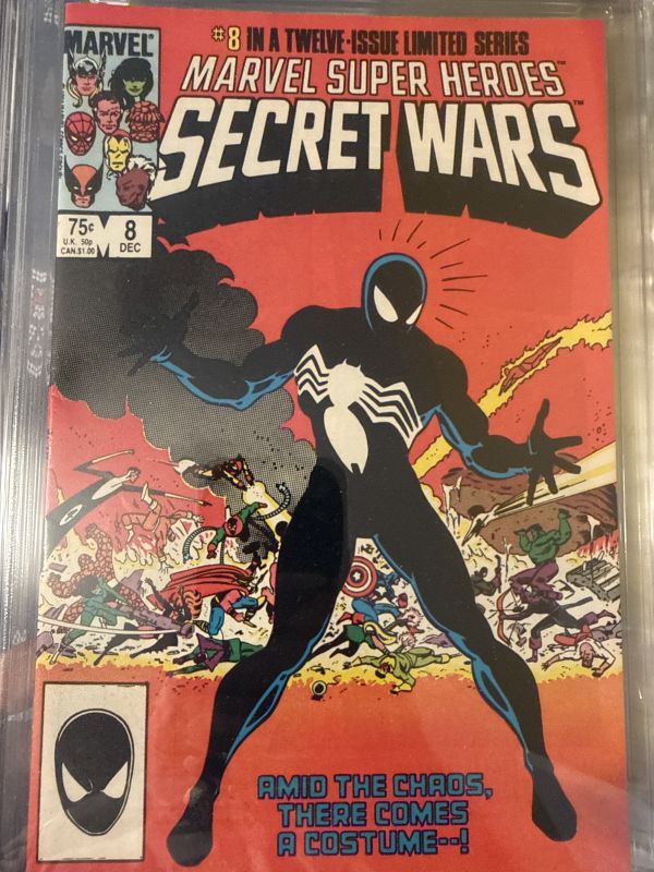 Image for Marvel Super Heroes Secret Wars #8 CGC 9.2