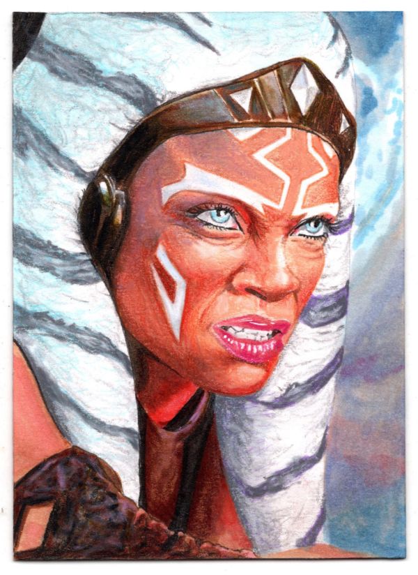 Image for Ahsoka Tano Sketch Card
