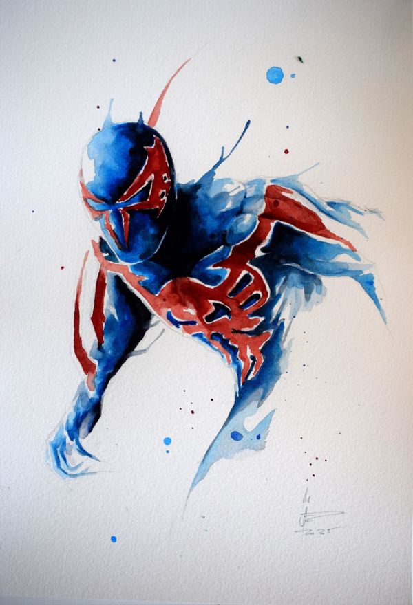 Image for Spider-Man 2099 Watercolor Illustration