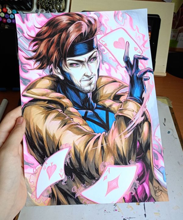 Image for Gambit - July's PATREON limited illustration 