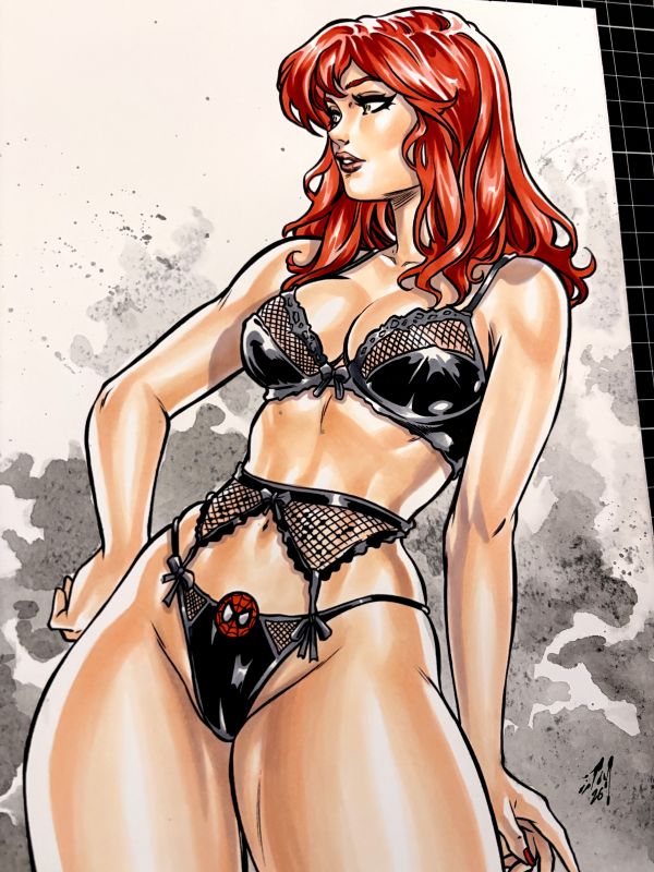 Image for Mary Jane Original Art by Junior Maia