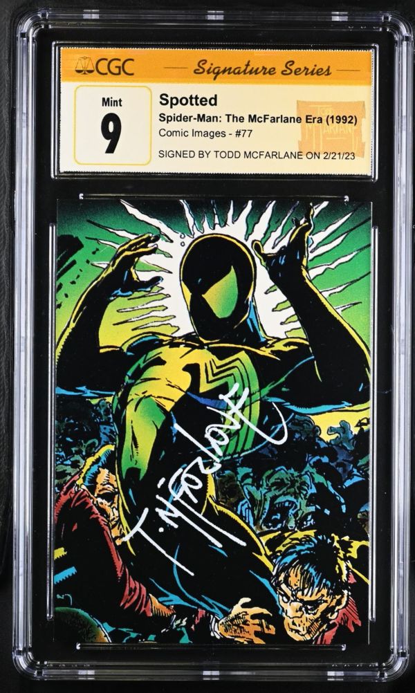 Image for Spotted #77 CGC 9 Signed by Todd Mcfarlane