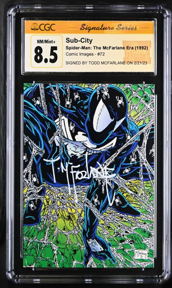 Image for Sub-City #72 CGC 8.5 Signed by Todd Mcfarlane