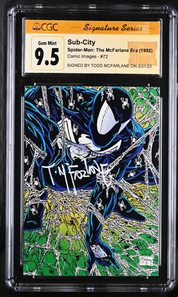 Image for Sub-City #72 CGC 10 Signed by Todd Mcfarlane