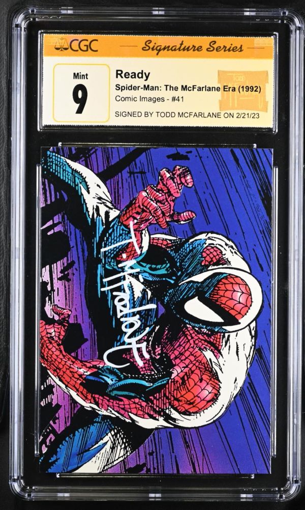 Image for Spider-Man: The McFarlane Era Comic Images #41 CGC 9 Signed by Todd McFarlane
