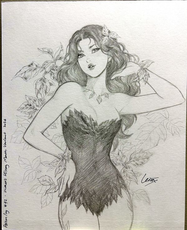 Image for Leirix – Poison Ivy #42 Preliminary Sketch