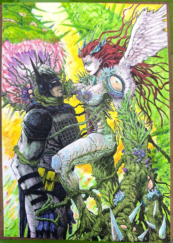 Image for absolute Batman and Poison Ivy Original Art