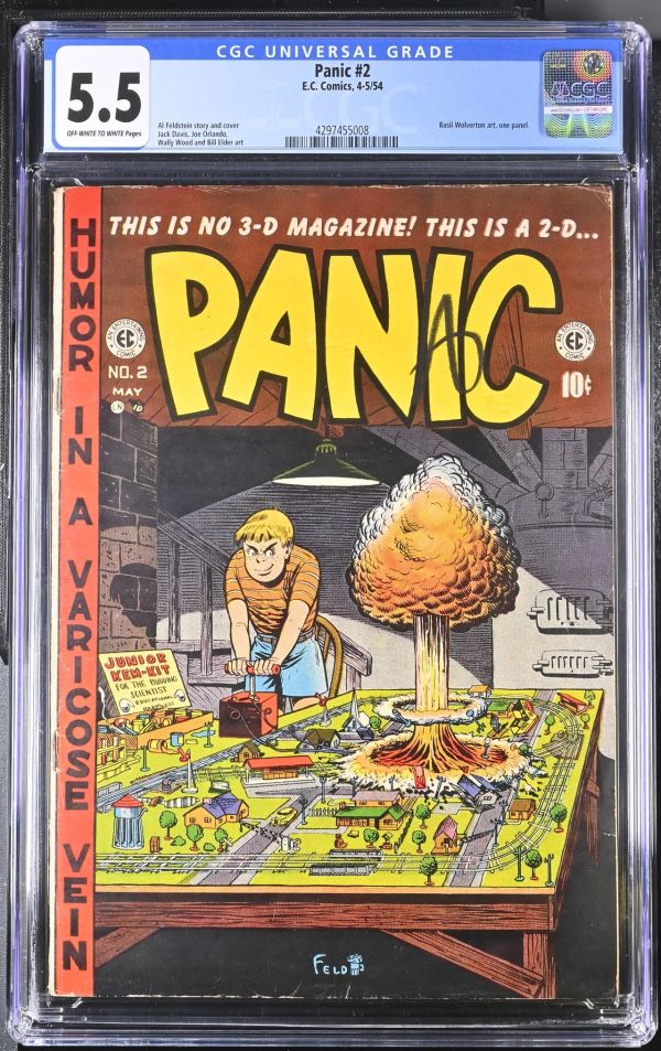 Image for Panic #2 CGC 5.5