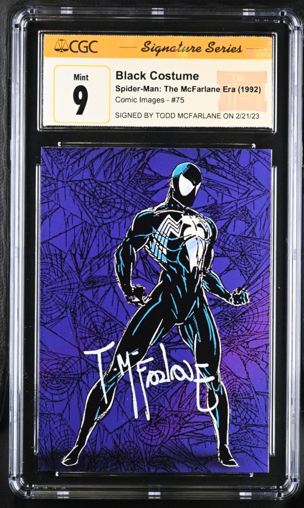 Image for Black Suit #75 CGC 9 with SIG