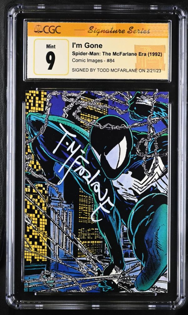 Image for I'm Gone #84 CGC 9 Signed by Todd Mcfarlane