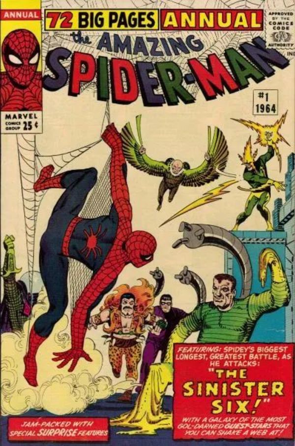 Image for Amazing Spider-Man Annual #1 CGC 2.0