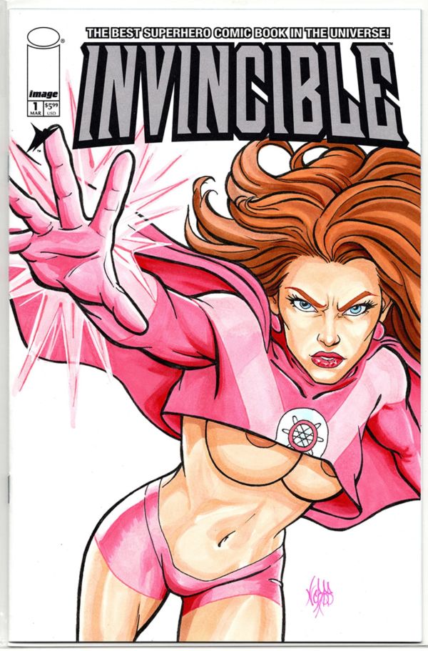 Image for Invincible #41 Atom Eve Sketch Cover