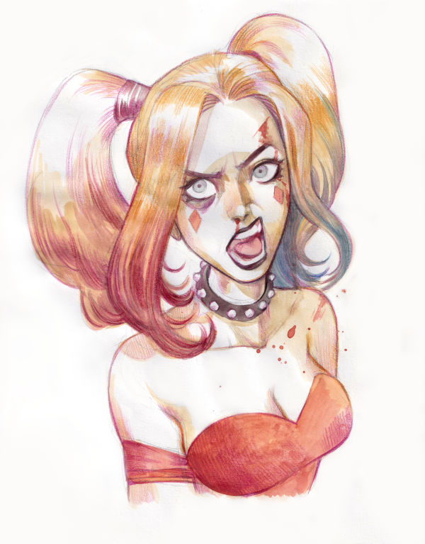 Image for Bleeding Harley Quinn