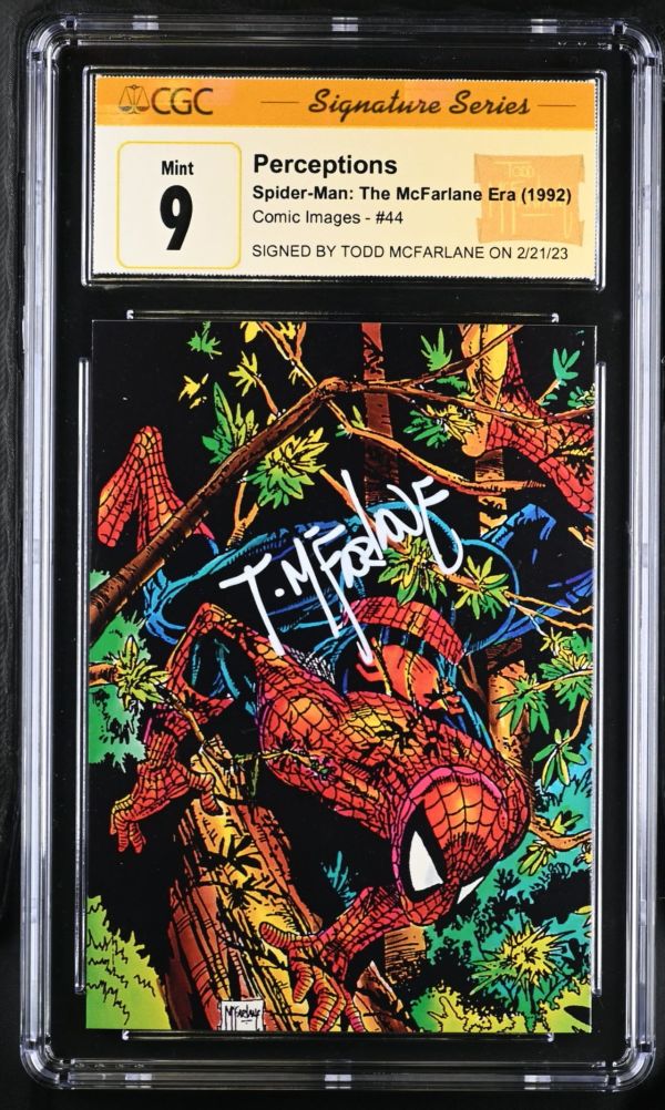 Image for Perceptions #44 CGC 9 Signed by Todd Mcfarlane