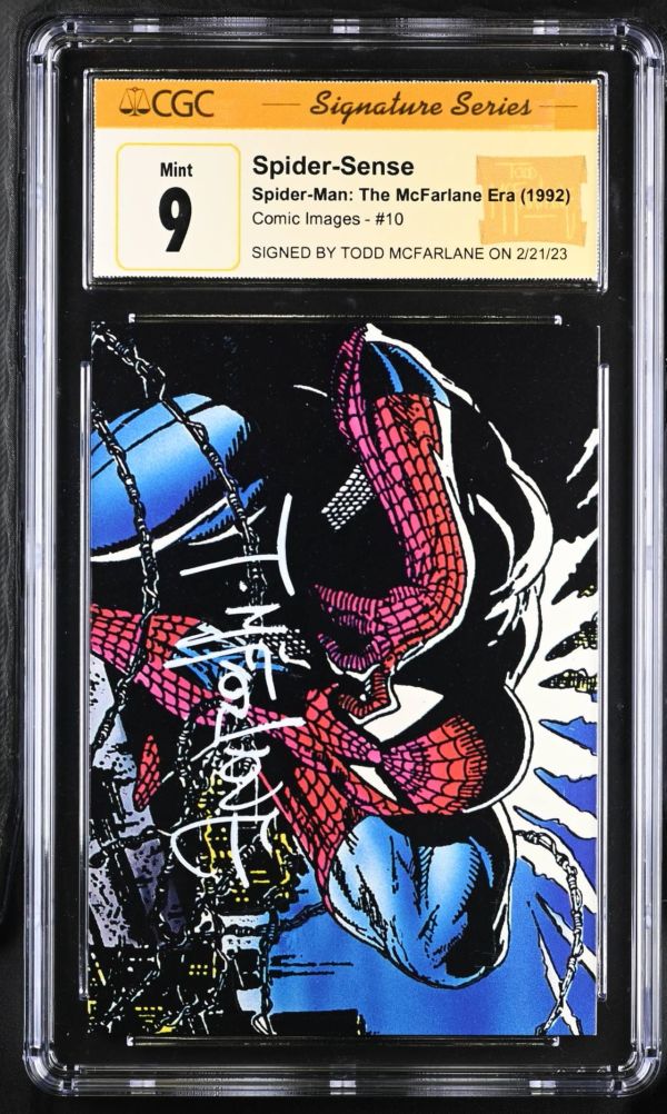 Image for Spider-Sense #10 CGC 9 Signed by Todd Mcfarlane