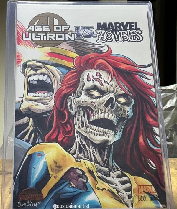 Image for Cyclops and Zombie Jean Grey by Obsidian